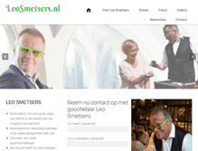 Tablet Screenshot of leosmetsers.nl